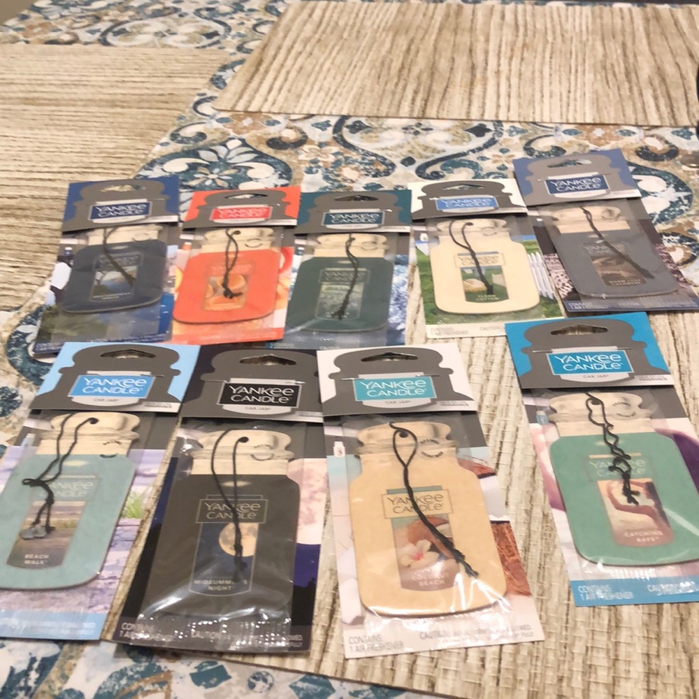 Yankee candle car jar